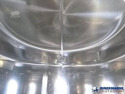 Burg Food / chemical tank inox L4BH 37.5 m3 / 3 comp