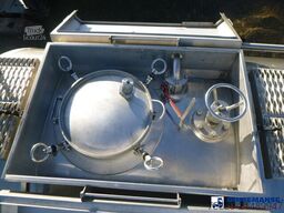 Burg Food / chemical tank inox L4BH 37.5 m3 / 3 comp
