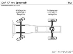 DAF XF 480 Spacecab