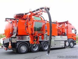 SCANIA R450 8x4 Kroll 19m³ W-Rückgewinner Kombi-HD +ADR