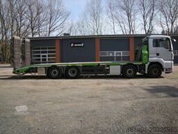 MAN MAN 35.400, Zanner Plateau, Rampen, Winde