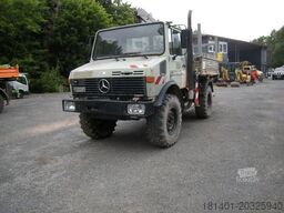 MERCEDES-BENZ Unimog U1250 mit Kran MKG 105