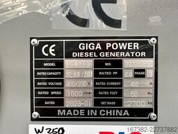 Giga power Giga power 312.5 kVa silent generator set - LT-...