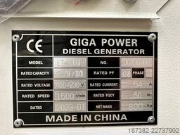 Giga power LT-W30GF 37.5 kVA silent generator