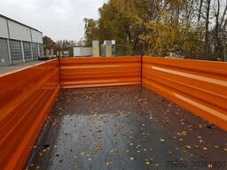 Möslein TTD11- BA Orange  neuer Tandem 3- Seitenkipper Tiefladermit Bordwand- Aufsatz-- Neufahrzeug --