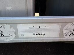 DAF XF 105.410 6x2 TERBERG HOOKLIFT - LIFT-AXLE / 1...