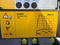 Volvo FMX 420 8X4 PALFINGER PK22.001 L TEC (17m!) + A...