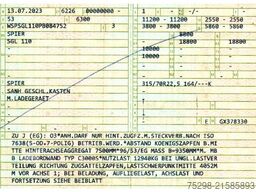 SPIER SGL 110 / Ladebordwand
