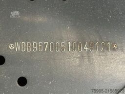 MERCEDES-BENZ Atego 1221 EURO 6 ISOLATED BOX + HEATER SIDE DOO