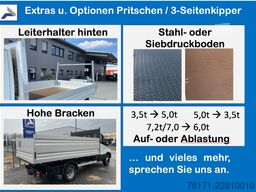 IVECO Daily 70/72C18H DOKA Meiller 3-S-Kipper Maul3,5t