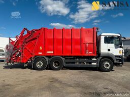 MAN TGS 28.320/6x2/ZÖLLER/Hecklader/Container/MEGA