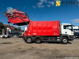MAN TGS 28.320/6x2/ZÖLLER/Hecklader/Container/MEGA