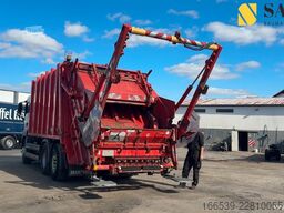 MAN TGS 28.320/6x2/ZÖLLER/Hecklader/Container/MEGA