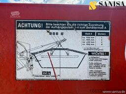 MAN TGS 28.320/6x2/ZÖLLER/Hecklader/Container/MEGA