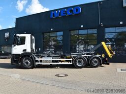 IVECO X-WAY AD280X46Y-PS Abrollkipper PALFINGER HT20TE