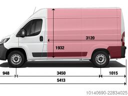 FIAT Ducato Kastenwagen L2H2 3,5T Diesel 140 AT