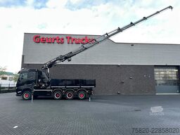 Volvo FH 500 8X4 TREKKER-BAKWAGEN +HIAB 408-8+LIER KR...