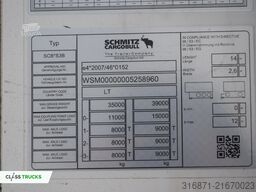 SCHMITZ CARGOBULL SKO Double Deck FP 60 Carrier Vector 1550 Lifting Axle
