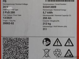 GRUMA 24 Volt 2 PzS 250 Ah