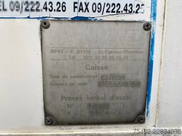 LAMBERET Box Frigo Meat-Rail + Thermo King Frigo motor