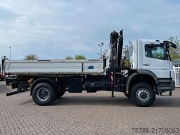 MERCEDES-BENZ Axor 1833 AK 4x4/ Meiller/ MKG 10m=1t/ Org. 139t