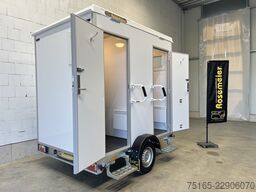 Rosemeier 1 Damen, 1 Herren - Tank U Toilettenanhänger