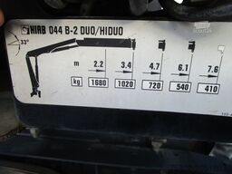 MERCEDES-BENZ Atego 822K *Kipper+Ladekran+2xAHK+Mod.2014*