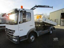 MERCEDES-BENZ Atego 822K*Kipper+Ladekran+2xAHK+Modell.2014*