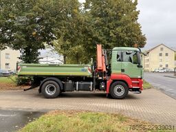 MAN TGS 18.360 - Kipper - Kran - 186 TKm