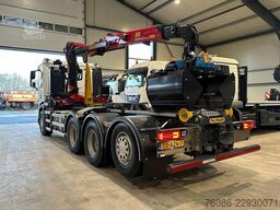 DAF XF480 8x4 TRIPLE Palfinger Z kraan/Afstandsbedi...
