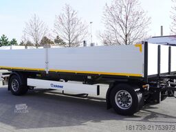Krone Construction trailer /Flatbed 18 pallets