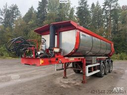 Carnehl Tipping Semi-Trailer with Air-Operated Cover