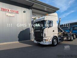 Camion benne à bras amovible SCANIA R500 V8 / Manual / TOP ZUSTAND / German
