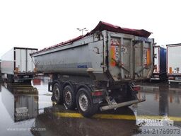 Schmitz Cargobull Semitrailer Tipper Steel half pipe body 26m³