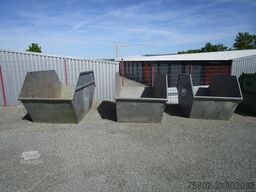 UNSINN FZ-TECHNIK 3x Verzinkte Absetzcontainer