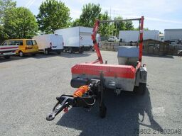 UNSINN FZ-TECHNIK Absetzcontainer Anhänger+Teleskop+Deckelmulde