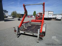 UNSINN FZ-TECHNIK Absetzcontainer Anhänger+Teleskop+Deckelmulde