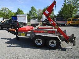 UNSINN FZ-TECHNIK Absetzcontainer Anhänger+Teleskop+Deckelmulde