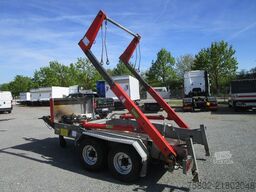 UNSINN FZ-TECHNIK Absetzcontainer Anhänger+Teleskop+Deckelmulde