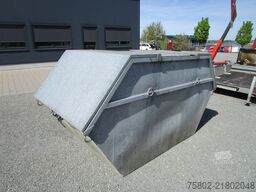 UNSINN FZ-TECHNIK Absetzcontainer Anhänger+Teleskop+Deckelmulde