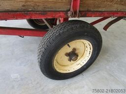  Lanwirtschaftlicher 1-Achs Anhänger