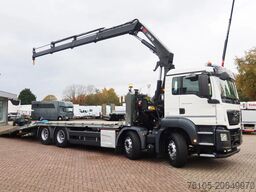 MAN TGS 35.360 Kraanwagen + oprijwagen Hiab 228 E3