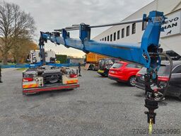 Scania P360 8x2 Tridem container Crane HIAB 244