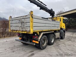 MAN 33.480 Kipper+HIAB 166-4