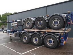 Van Hool 20/30ft ADR container transport trailer