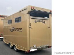 Steinsberger 3-Pferdeanhänger mit Wohnung