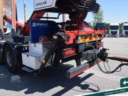 DAF XF 530 6x4 Holzaufbau Kran Palfinger + Gsodam