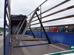 Semirimorchio con telone FLIEGL Hangler Megatrailer Schräglader Coil Bordwand