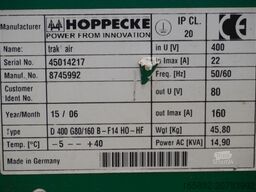 HOPPECKE trak air D 400 G80/160 B-F14 H0-HF
