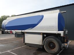 DIJSSEL 1 axle adr fuel tank trailer 24.000ltr